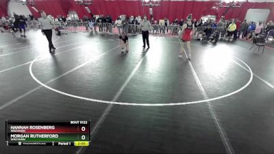 125 lbs 3rd Place Match - Morgan Rutherford, Wisconsin vs Hannah Rosenberg, Wisconsin