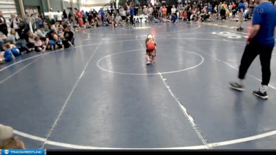 42-53 lbs Cons. Round 3 - Brooklynn Henderson, Sutherland Youth Wrestling vs Adley Smith, Sargent Wrestling Club