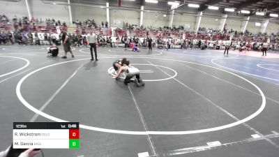 123 lbs Consi Of 8 #2 - River Wickstrom, Dolores Bears vs Mark Garcia, Badlands WC