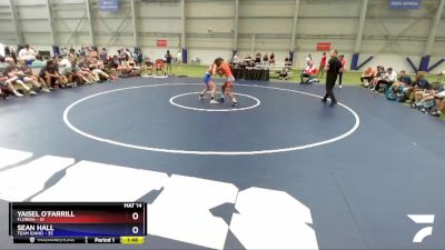 126 lbs Quarters & 1st Wb (16 Team) - Yaisel O`Farrill, Florida vs Sean Hall, Team Idaho