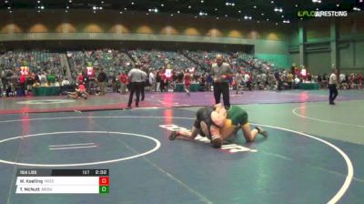 184 lbs Round of 64 - Wyatt Koelling, Missouri vs Tyler McNutt, North Dakota State