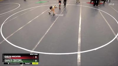 3rd Place Match - Evelyn Wechter, Minnesota vs Madilyn Trottier, Apple Valley Wrestling Club