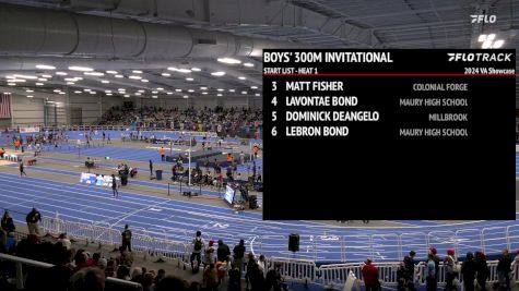 High School Boys' 300m Invitational , Finals 1