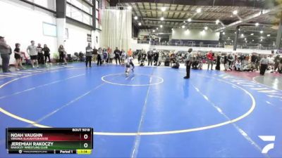 97 lbs Cons. Round 1 - Jeremiah Rakoczy, Rakoczy Wrestling Club vs Noah Vaughn, Virginia Slaughterhouse