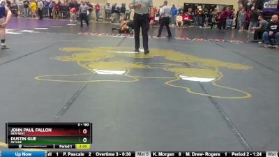 3 - 190 lbs Quarterfinal - Dustin Gue, Skyline vs John Paul Fallon, New Kent