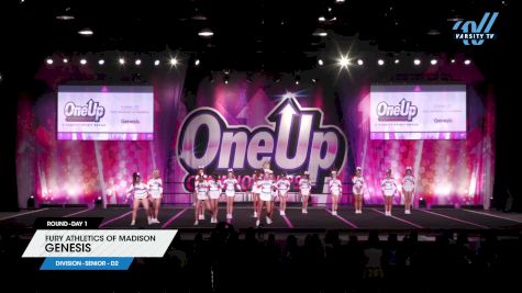 Fury Athletics of Madison - Genesis [2024 L4 Senior - D2 Day 1] 2024 One Up Grand Nationals