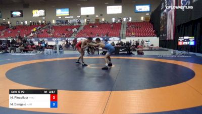 70 kg Cons 16 #2 - Mitchell Finesilver, NYAC/BBWC vs Mike Dangelo, NJRTC