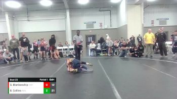 64 lbs Round 6 (8 Team) - Owen Blankenship, Virginia Patriots vs Barrett Collins, East Coast Elite