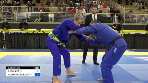 ROBERT WALKER vs MICHAEL SHANNON BUSBY 2024 Pan Jiu Jitsu IBJJF Championship