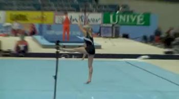 Event Finals Warmup - Rebecca Bross on Beam