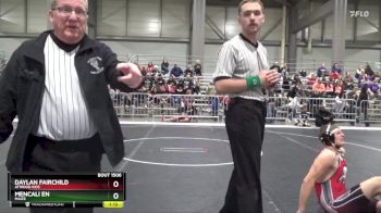 190 lbs Champ. Round 1 - Mencali En, Maize vs Daylan Fairchild, Atwood Kids