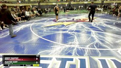 160 lbs Round 2 (4 Team) - Jimmy Mastny, Marion Central Catholic vs Hunter Hoff, Hastings