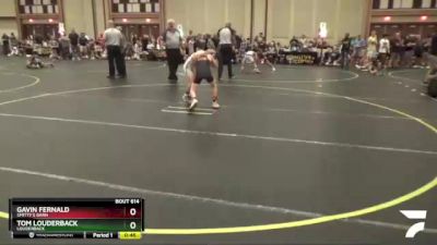 75 lbs Quarterfinal - Tom Louderback, Louderback vs Gavin Fernald, Smitty`s Barn