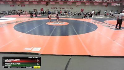 157 lbs Cons. Round 2 - Karson Casper, Augsburg vs Lukas Paulson, Augsburg