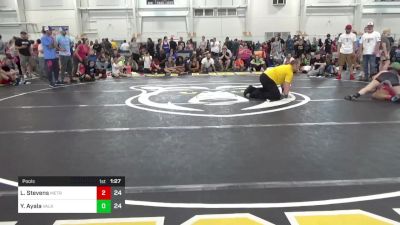 122 lbs Pools - Lydia Stevens, Metro All-Stars vs Yunuen Ayala, Valkyrie Girls WC