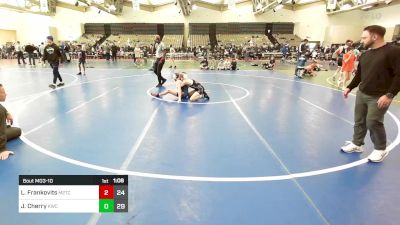 97 lbs Rr Rnd 10 - Luke Frankovits, M2TC Blue vs Jack Cherry, Kraken