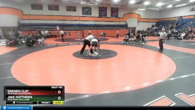 141 lbs Champ. Round 2 - Dakarai Clay, Wisconsin-Whitewater vs Jake Matthews, Wisconsin-Eau Claire