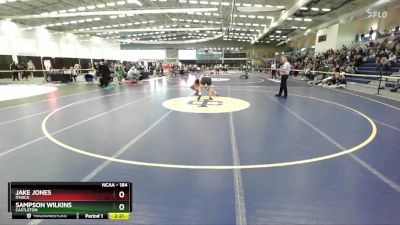 184 lbs Quarterfinal - Sampson Wilkins, Castleton vs Jake Jones, Ithaca