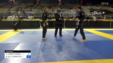 AYDEN JEREMY OSWELL vs ROBERT ELI T. CASSOTTA 2024 Pan Jiu Jitsu IBJJF Championship