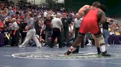 285 lbs semi-finals Collin Campbell NC vs. Tyler Maher NC