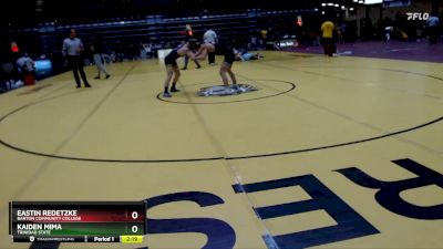 133 lbs Cons. Round 2 - Eastin Redetzke, Barton Community College vs Kaiden Mima, Trinidad State