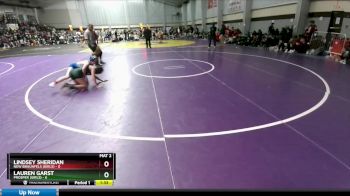 114 lbs Quarters & 1st Wb (16 Team) - Lindsey Sheridan, New Braunfels (Girls) vs Lauren Garst, Prosper (Girls)