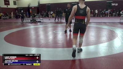 16UB-9 lbs Round 3 - Liam Weber, West Delaware vs Aston Keune, Unattached