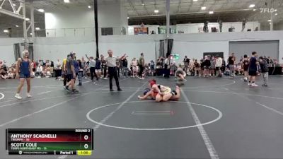 115 lbs Round 2 (6 Team) - Anthony Scagnelli, Triumph vs Scott Cole, Terps Northeast MS