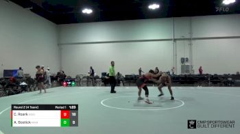 132 lbs Round 2 (4 Team) - Casen Roark, Scarlet Knights vs Ayden Bostick, Black Mambas