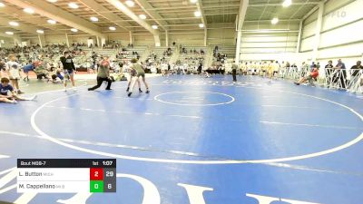 152 lbs Rr Rnd 1 - Lane Button, Michigan Grapplers Blue vs Michael Cappellano, MI Bad Boys Gold