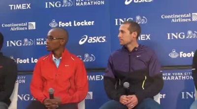 Ritz, Jorge, Bairu and Nelson Field Questions 2010 NYC Marathon Press Conference.