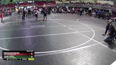 95 lbs Semifinal - Tevin Smith, Sherman Challengers vs Bryer Rosterman, Blair Wrestling Club