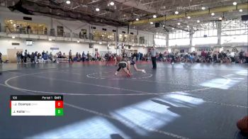 106 lbs Round 1 - Julianna Ocampo, Beast Mode Wrestling Academy vs Jayden Keller, Bulltrained Wrestling