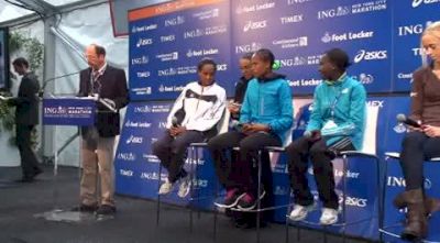 Opening Statements of the Women's Internationals 2010 NYC Marathon