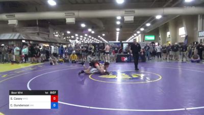 79 kg Cons 64 #2 - Seamus Casey, Wyoming vs Coy Gunderson, Viking RTC