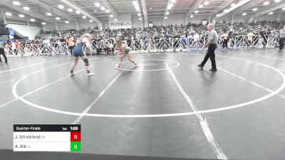 145 lbs Quarterfinal - Jameson Strickland, PA vs Alyona Rik, FL