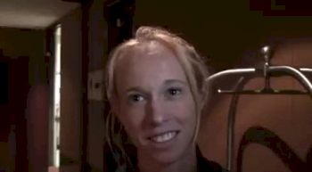 Kim Smith after placing 5th 2010 NYC Marathon