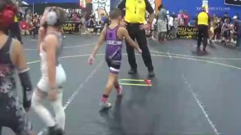 70 lbs Finals (8 Team) - Alec Alfortish, Untouchables Purple vs Kadence Rothi, ARES Black