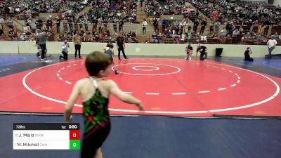 73 lbs Round Of 16 - Joseph Mejia, Teknique Wrestling vs Micah Mitchell, Cavalier Wrestling Club