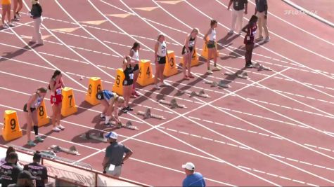 High School Girls' 100m Hurdles Class 2A, Finals 1