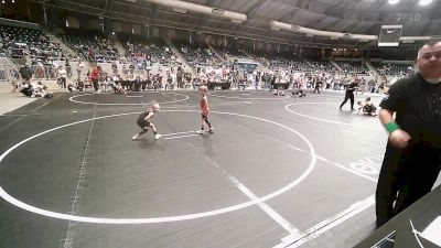 43 lbs Consi Of 4 - Ryder Jenkins, Morris Wrestling Association vs Kaizlyee Anderson, Pryor Tigers