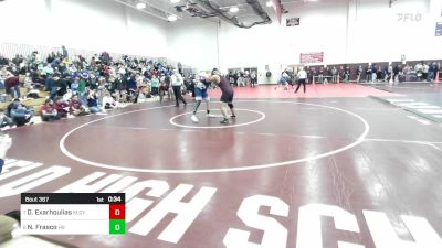 220 lbs Consi Of 4 - Devin Exarhoulias, Killingly vs Nicholas Frasco, Haddam-Killingworth