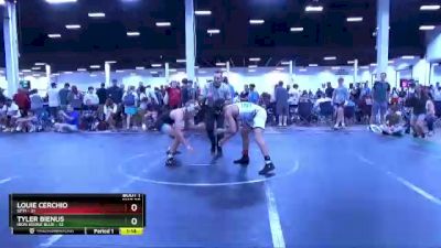 170 lbs Semis (4 Team) - Louie Cerchio, Sith vs Tyler Bienus, Iron Horse Blue