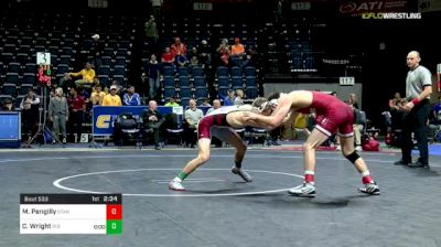 133 lbs Consi Of 8 #2 - Mason Pengilly, Stanford vs Chris Wright, Rider