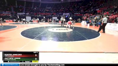 3A 195 lbs Cons. Semi - Hunter Janeczko, Yorkville (H.S.) vs Matthew Janiak, Plainfield (South)