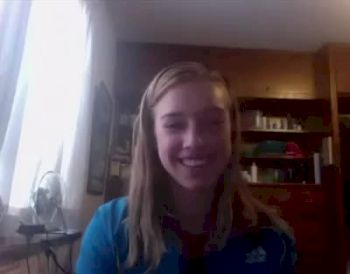 Freshman Emily Sisson of Wisconsin