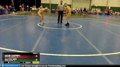 126 lbs Quarterfinals (8 Team) - Jacob Campbell, Papillion-LaVista vs Dayton Gipe, North Platte