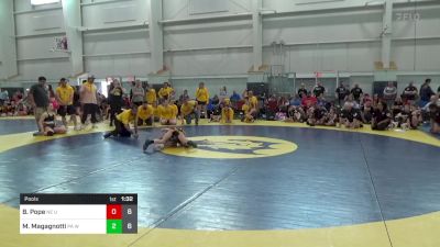 68 lbs Pools - Bristol Pope, NE United (OH) vs Mia Magagnotti, PA West