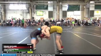 110 lbs Round 1 - Drake McClure, Terps Xtreme vs Cole DuChatteau, Askren WA Red