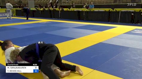 MIYASUREN SANJAASUREN vs TRISTA REVES HILL 2024 Pan Jiu Jitsu IBJJF Championship